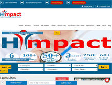 Tablet Screenshot of hiimpact.in